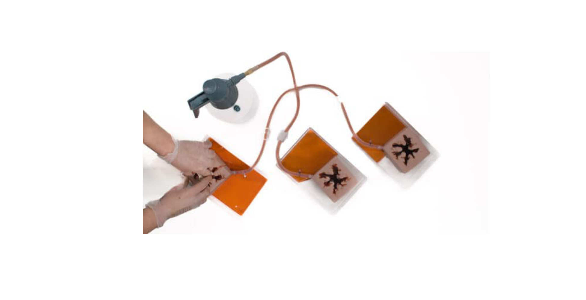 Simulador de heridas realistas - TruWound vista superior marca Trucorp