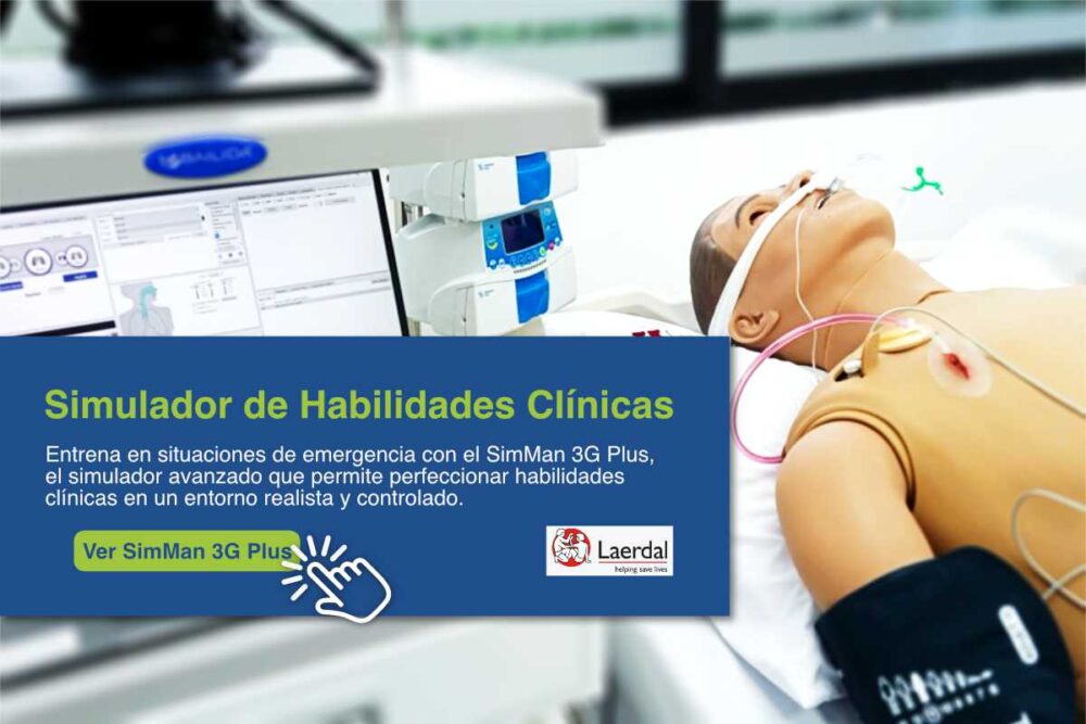 Simulador de Cuidado de Paciente – SimMan 3G Plus