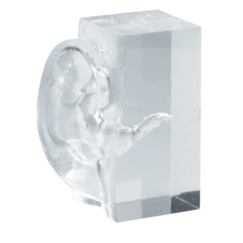 Modelo de oreja transparente marca erler zimmer