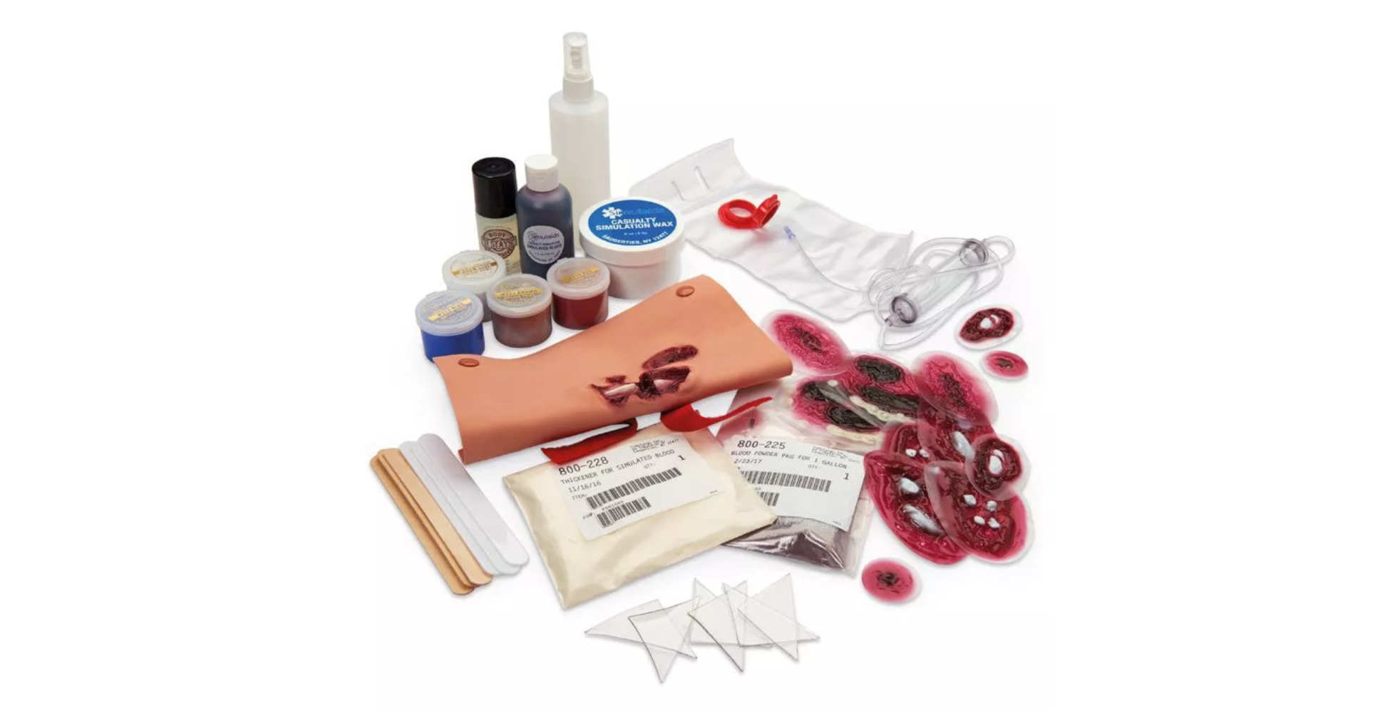 Kit básico de simulación de bajas