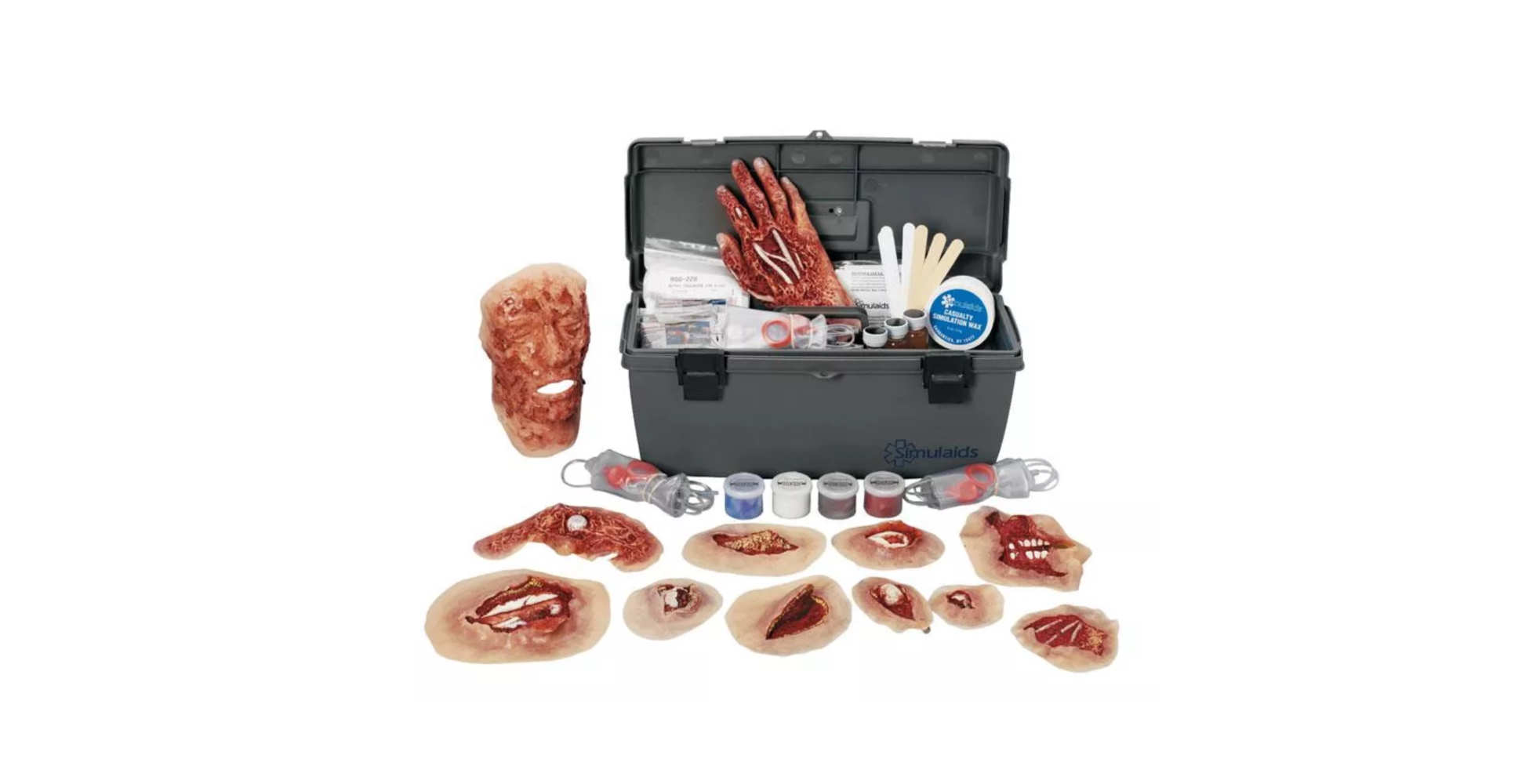 Kit de simulación de traumatismos extremos